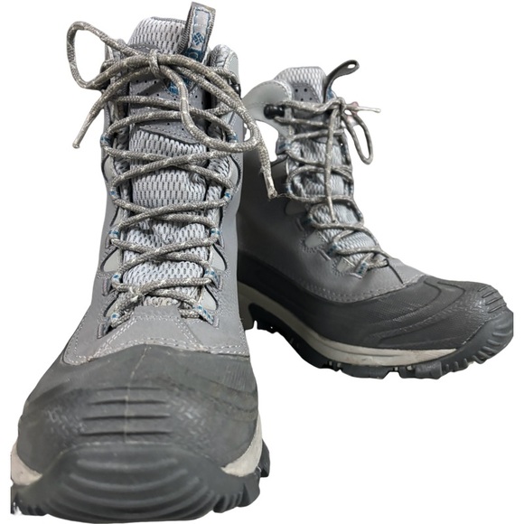 Columbia Bugaboot Women's Gray Insulated Waterproof Boots BL1572-051 Size 7.5 - Picture 7 of 13